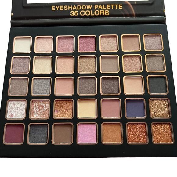 BELLAPIERRE COSMETICS ROCKY ROAD Eyeshadow Palette 35 COLORS CRUELTY FREE 1.34oz - Picture 2 of 11